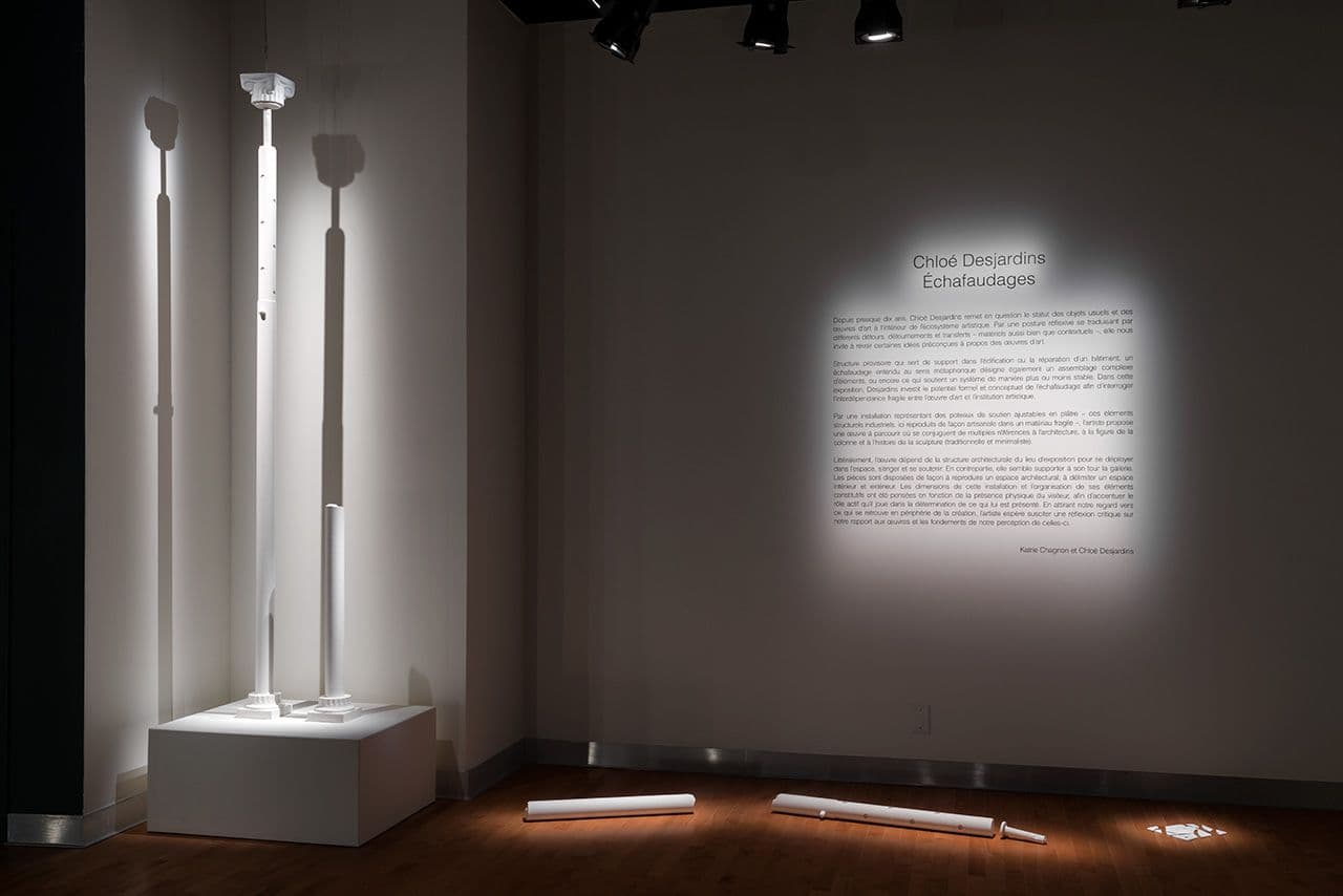 Image from the project "Échafaudages" by Chloe Desjardins