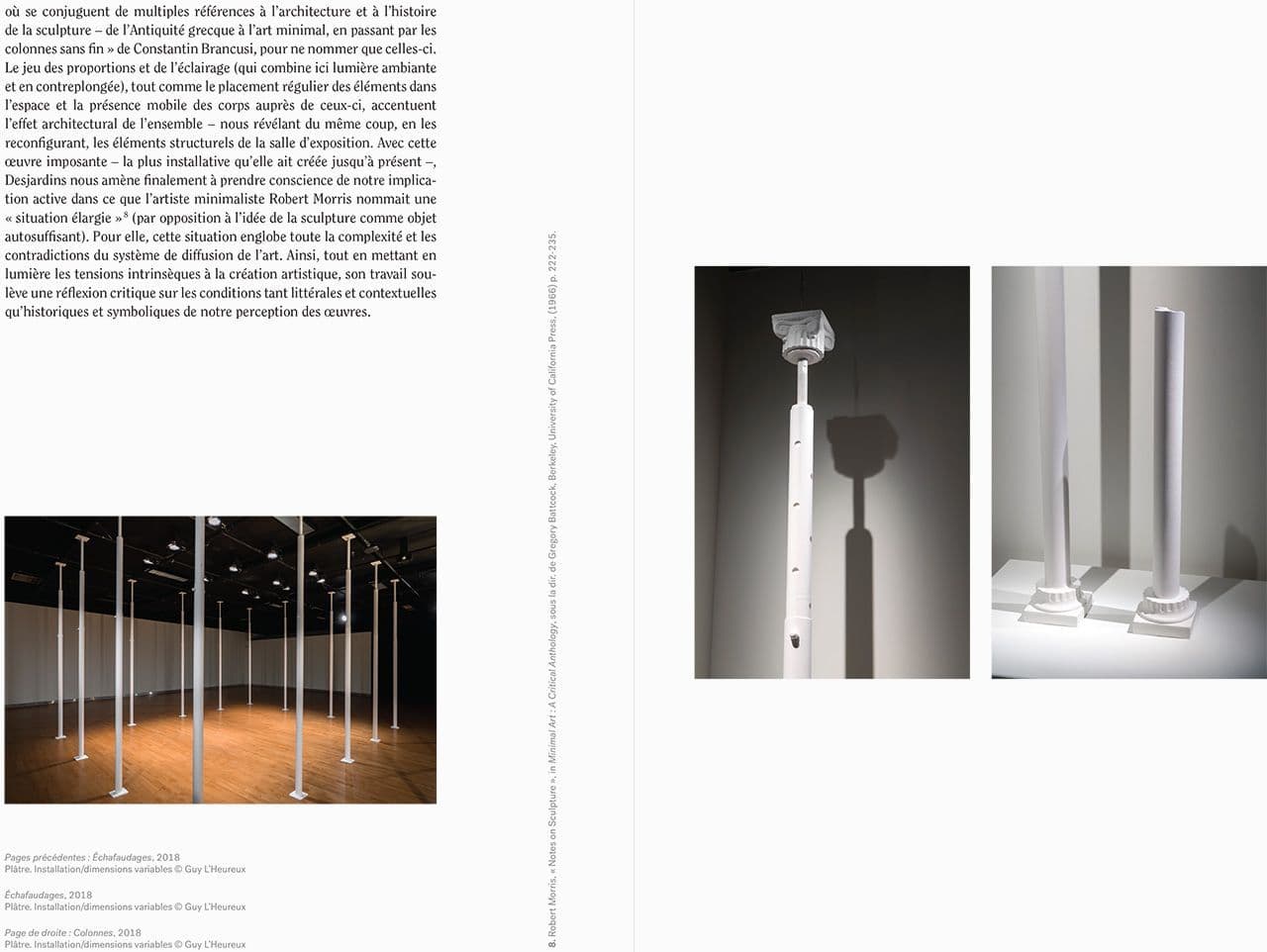 Image from the project "Opuscule/Échafaudages" by Chloe Desjardins