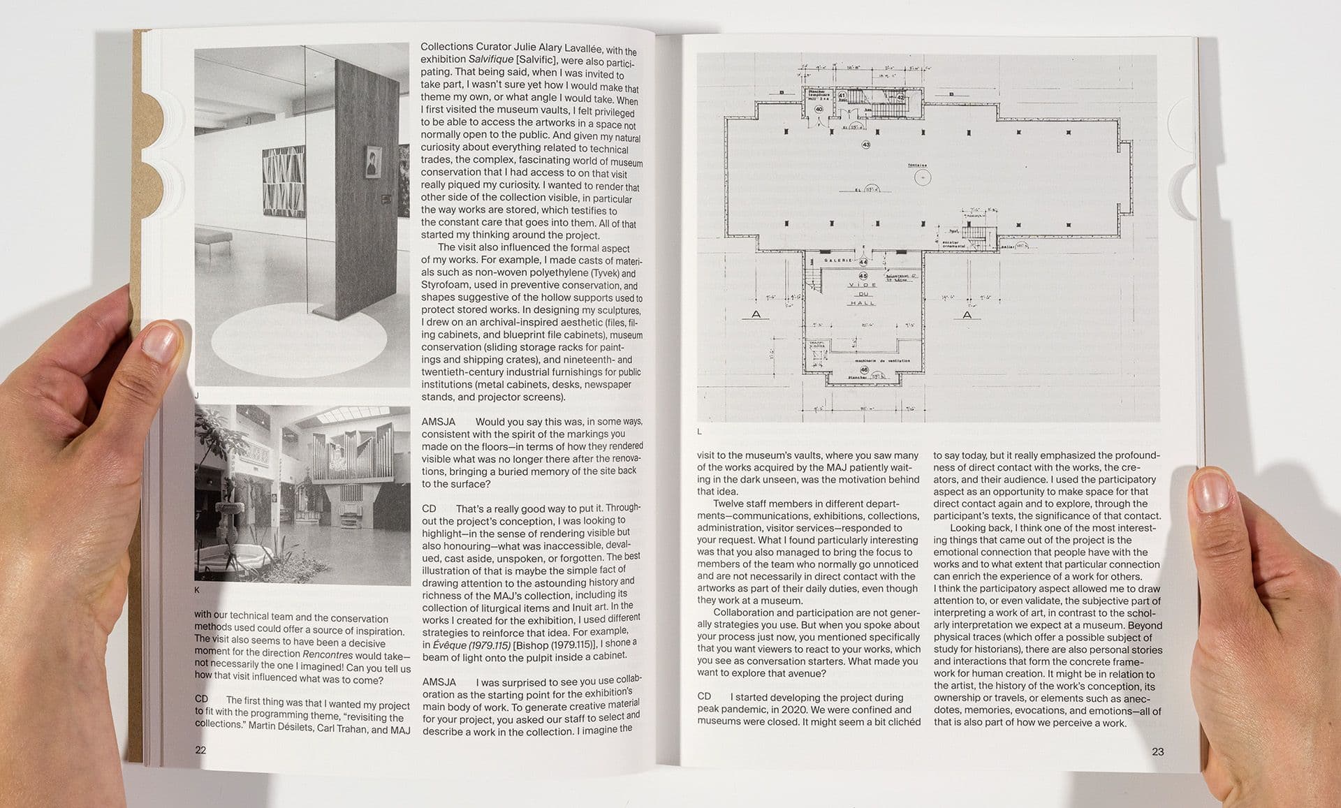 Extract from the book Encounters. Extrait du livre Rencontres.